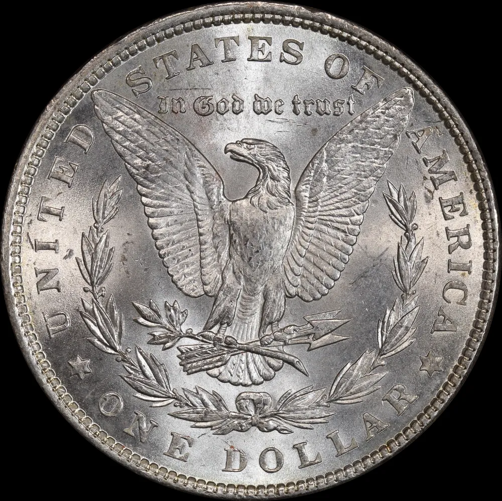 United States 1898 Silver Morgan Dollar Choice Uncirculated product image