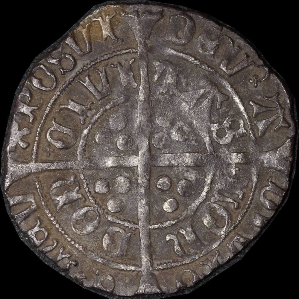 1485 ~ 1509 Silver Groat Henry VII cf S#2193 Fine