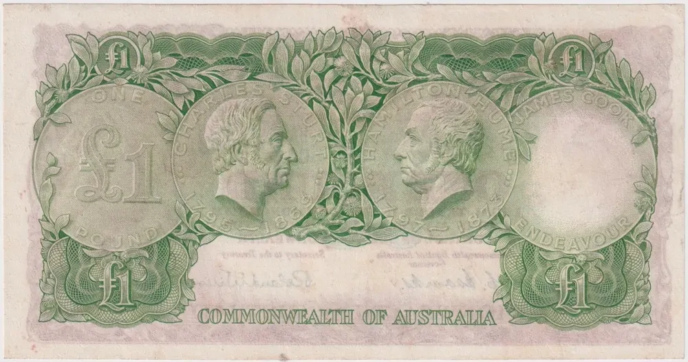 1953 One Pound Coombs/Wilson HA/00 First Prix R33F Extremely Fine