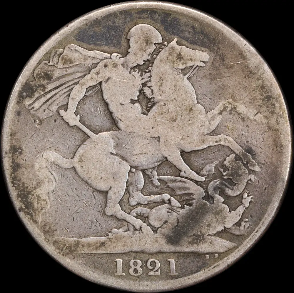 1821 Silver Crown George IV S#3805 Very Good product image