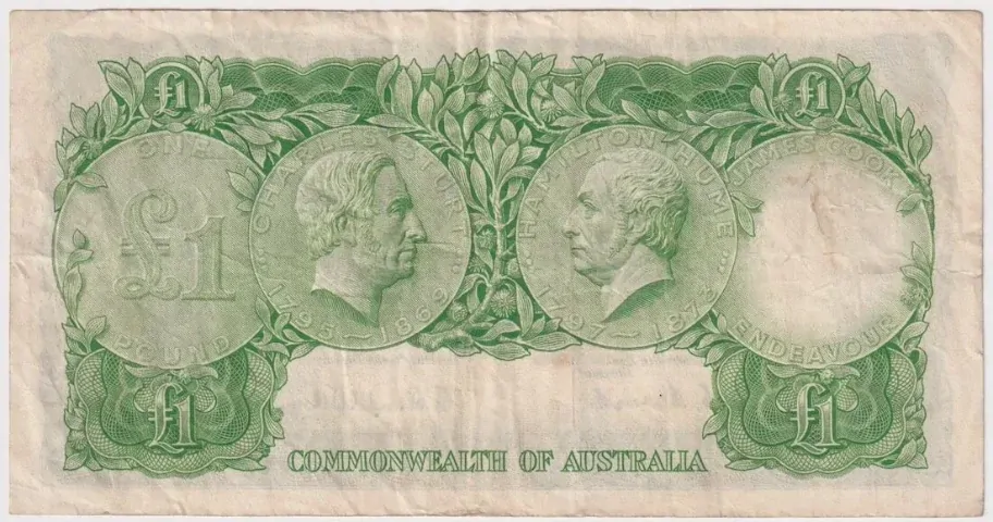 1953 One Pound Coombs/Wilson R33 Very Fine