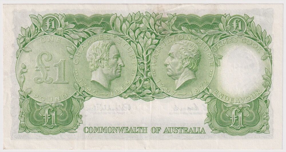 1961 One Pound Coombs/Wilson R34A Extremely Fine