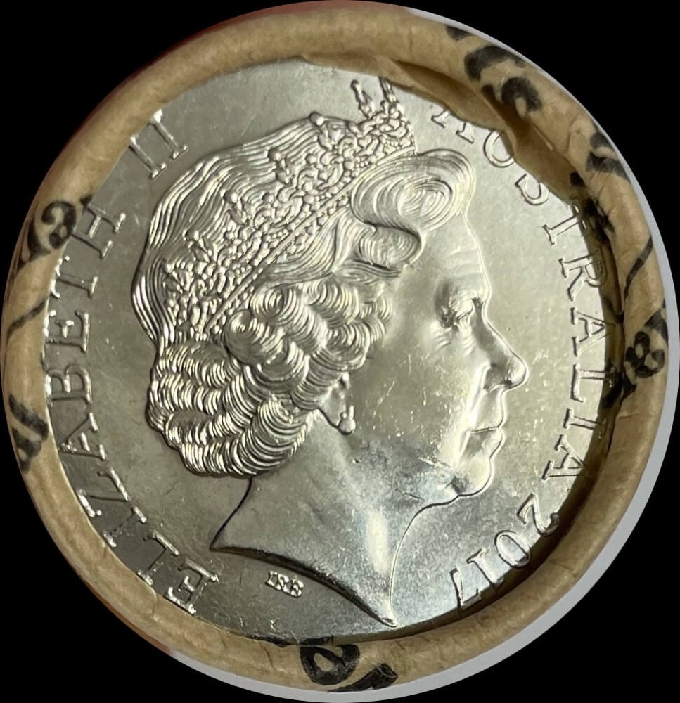 2017 20 Cent Coin RAM Roll 