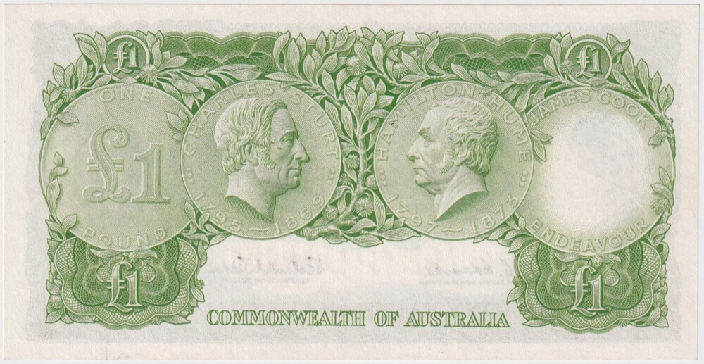 1961 One Pound Coombs/Wilson R34A Uncirculated