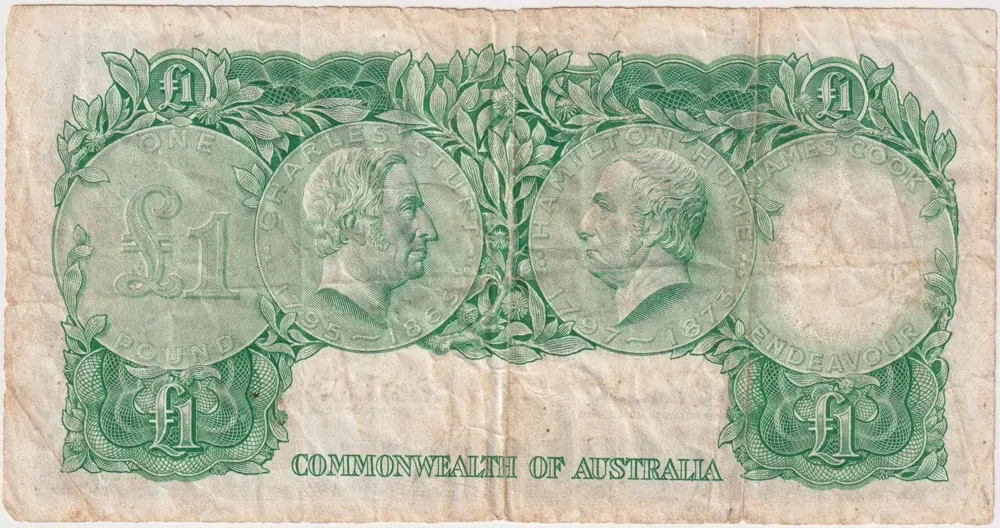 1961 One Pound Coombs/Wilson R34a Very Good