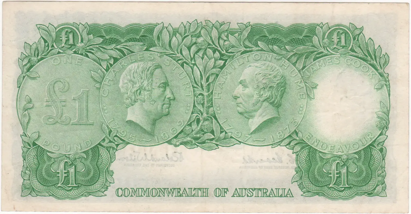 1961 One Pound Coombs/Wilson R34aS about EF product image