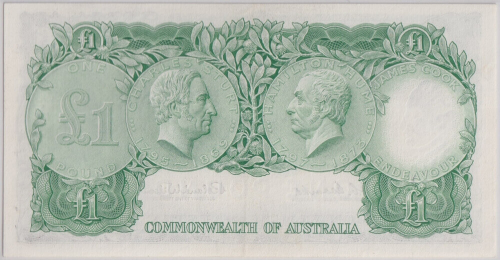 1961 One Pound Coombs/Wilson R34as PCGS AU55 product image