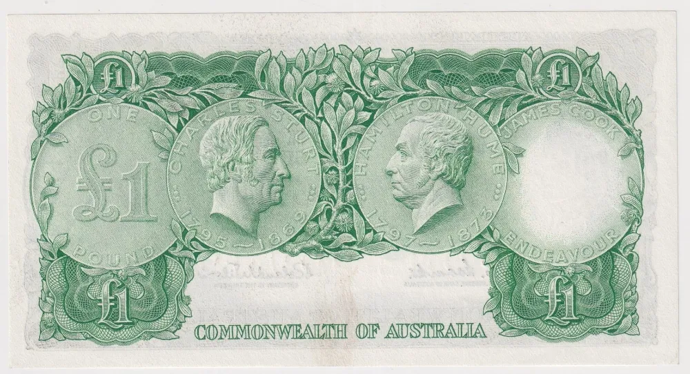 1961 One Pound Coombs/Wilson R34B about Unc product image