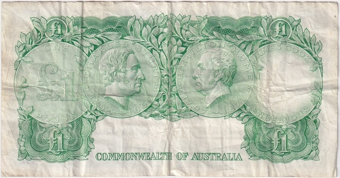 1961 One Pound Coombs/Wilson R34B Fine product image