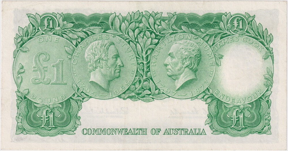 1961 One Pound Coombs/Wilson R34B good EF