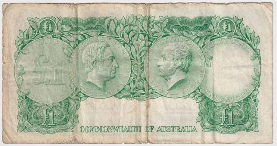 1961 One Pound Coombs/Wilson R34B Very Good product image