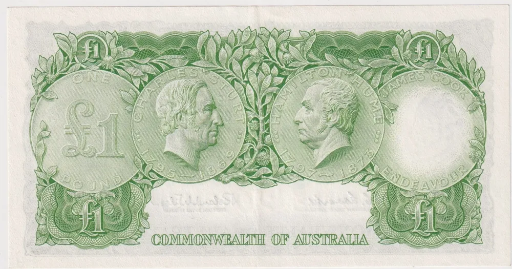 1961 One Pound Star Note Coombs/Wilson R34bsF Extremely Fine