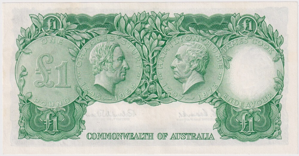 1961 One Pound Star Note Coombs/Wilson R34bs PCGS Choice UNC 64