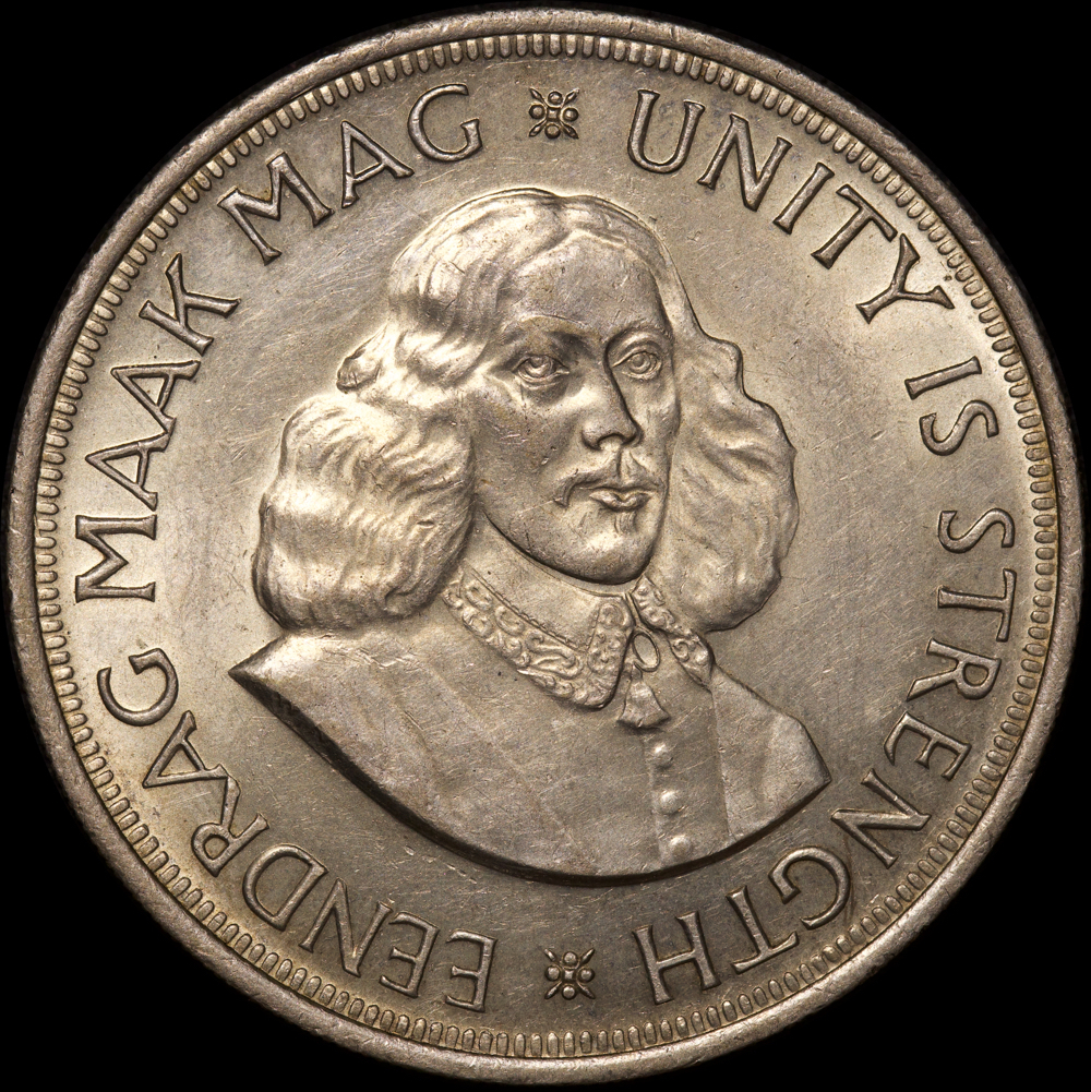 South Africa 1961 Silver 50 Cents KM#62 Uncirculated  product image