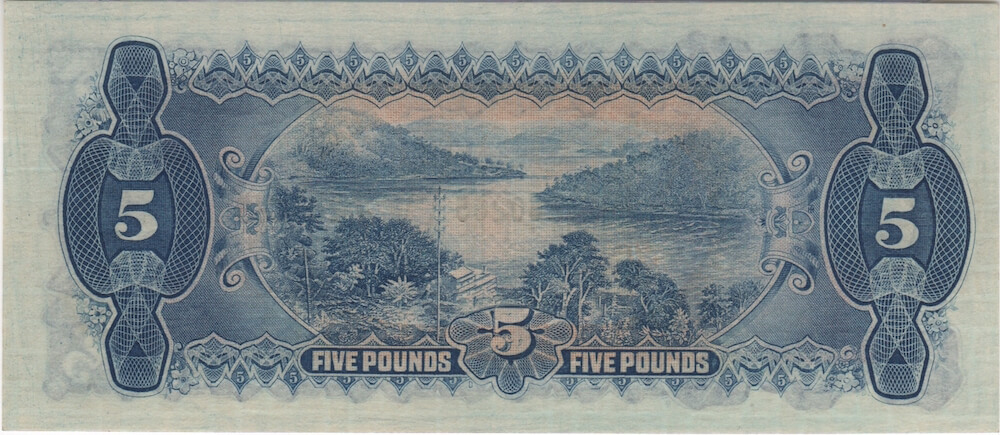 1927 Five Pound Kell/Heathershaw R39 Uncirculated