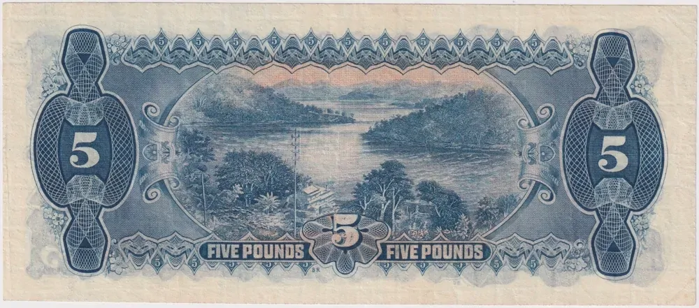 1928 Five Pound Riddle/Heathershaw R42 Good VF