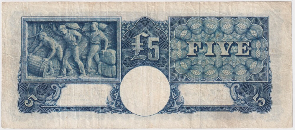 1933 Five Pound Riddle/Sheehan R44A about VF