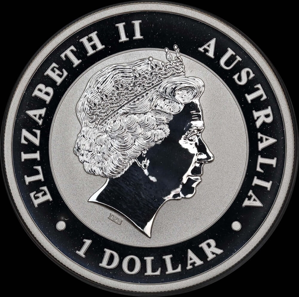 2012 Silver 1 oz Coin Kookaburra Dragon Privy product image