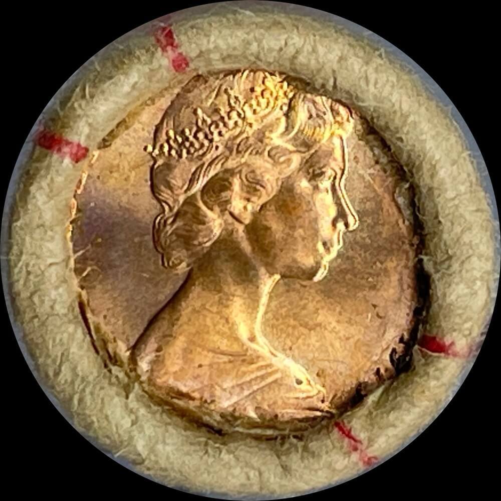 1975 One Cent RAM Mint Roll (Heads/Tails)