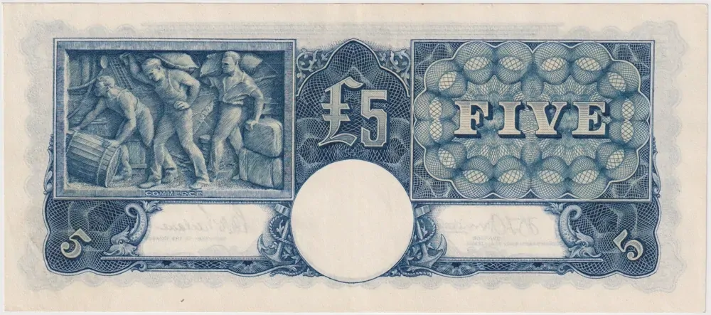 1942 Five Pound Armitage/McFarlane R46 about EF