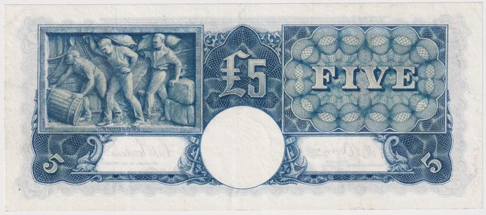 1942 Five Pound Armitage/McFarlane R46 about VF