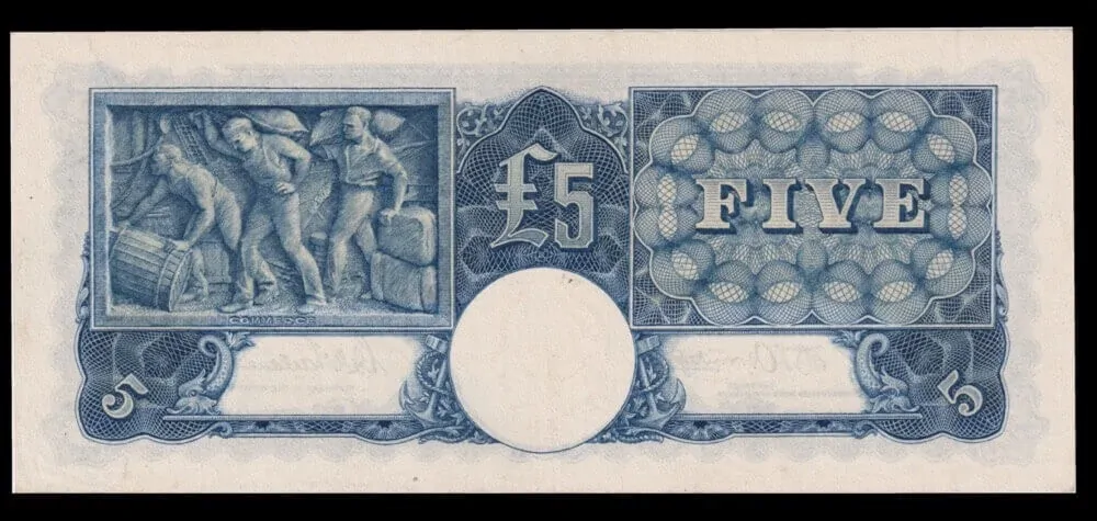 1942 Five Pound Armitage/McFarlane R46 Extremely Fine