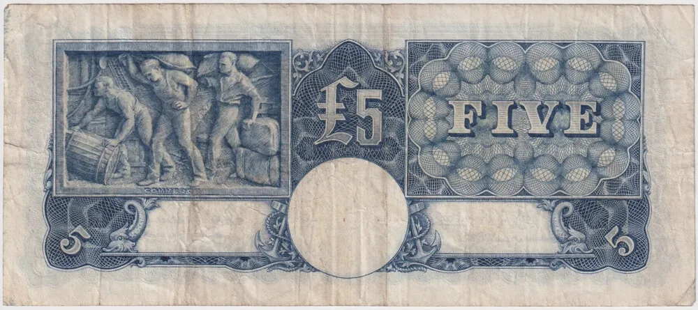 1942 Five Pound Armitage/McFarlane R46 Very Good