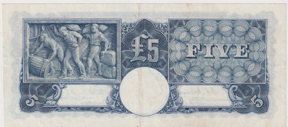 1949 Five Pound Coombs/Watt R47 Very Fine