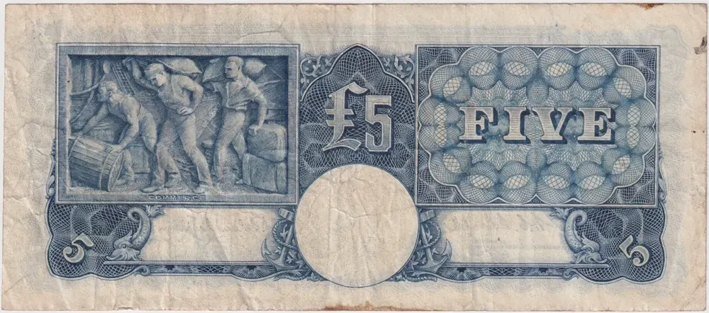 1952 Five Pound Coombs/Wilson R48 Fine