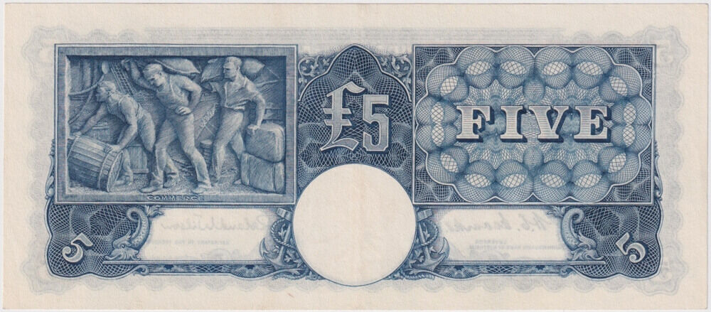 1952 Five Pound Coombs/Wilson R48 good EF