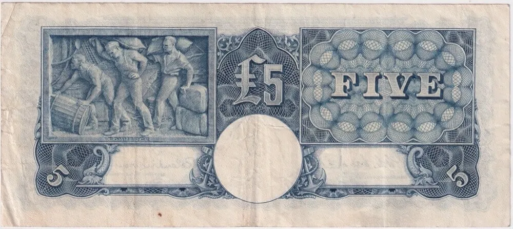 1952 Five Pound Coombs/Wilson R48 good VF