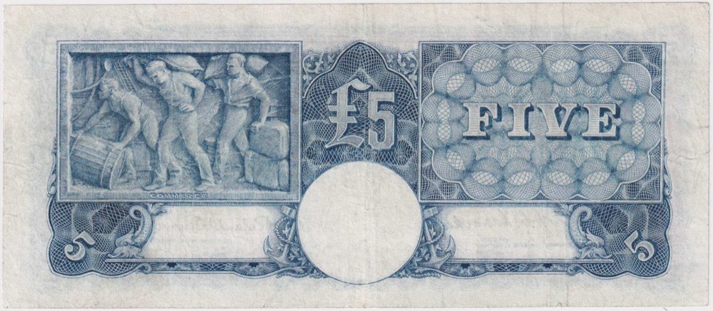 1952 Five Pound Coombs/Wilson R48 Very Good