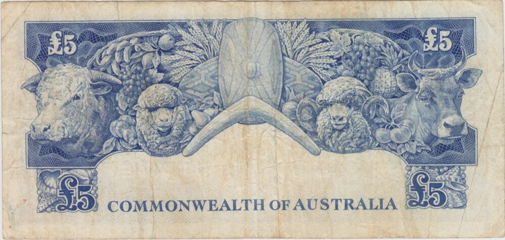 1954 Five Pound Coombs/Wilson R49 Fine