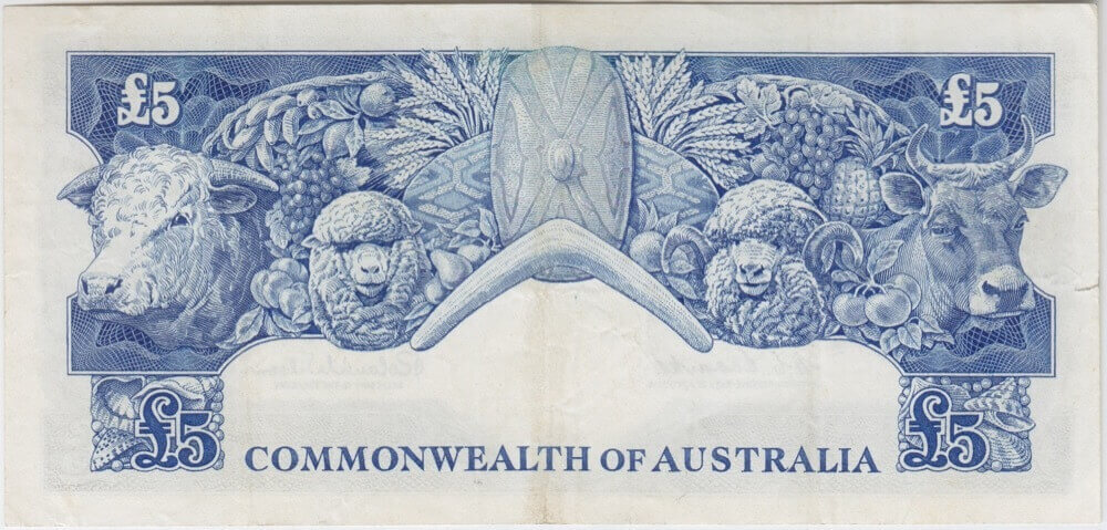 1960 Five Pound Coombs/Wilson R50 Extremely Fine