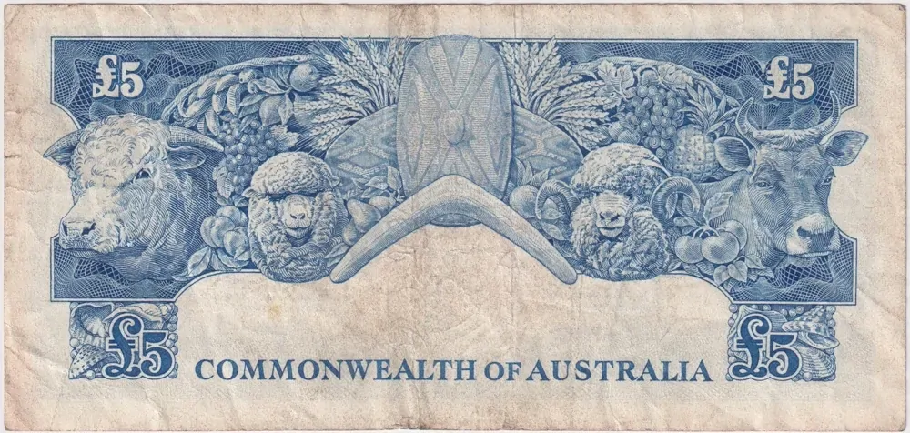 1960 Five Pound Coombs/Wilson R50 Fine