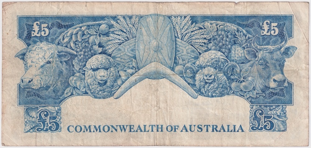 1960 Five Pound Coombs/Wilson R50 Very Good