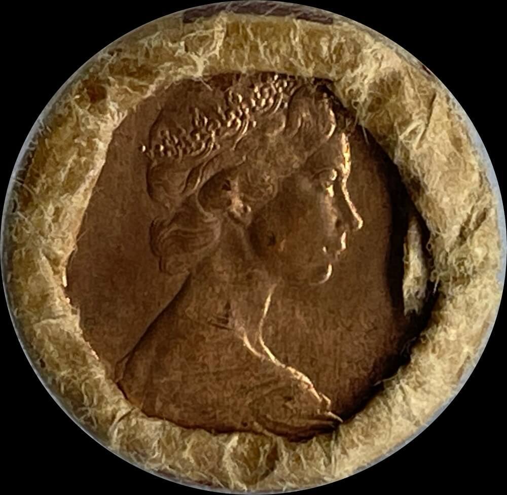 1975 Two Cent RAM Roll - Heads / Heads