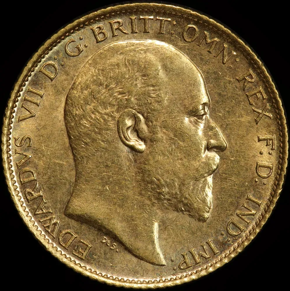 1903 Sydney Edward VII Half Sovereign good EF