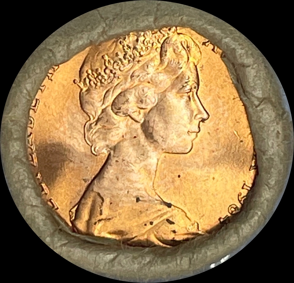 1984 Two Cent RAM Roll - Heads / Tails