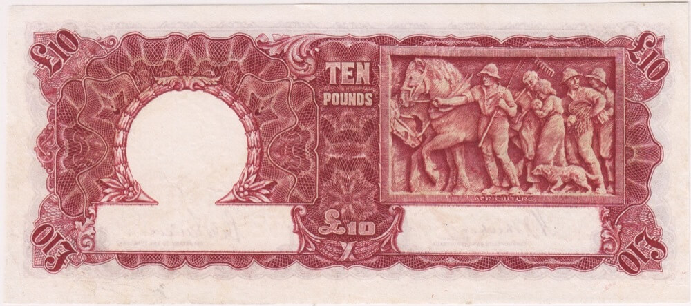 1940 Ten Pound Sheehan/McFarlane R58 about VF