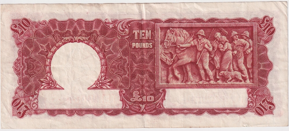 1940 Ten Pound Sheehan/McFarlane R58 Very Fine