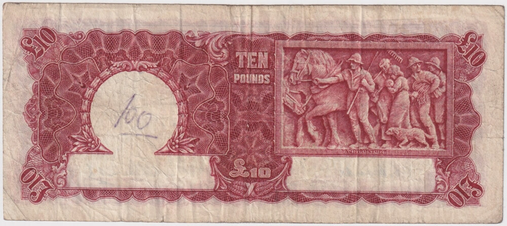 1949 Ten Pound Coombs/Watt R60 Fine