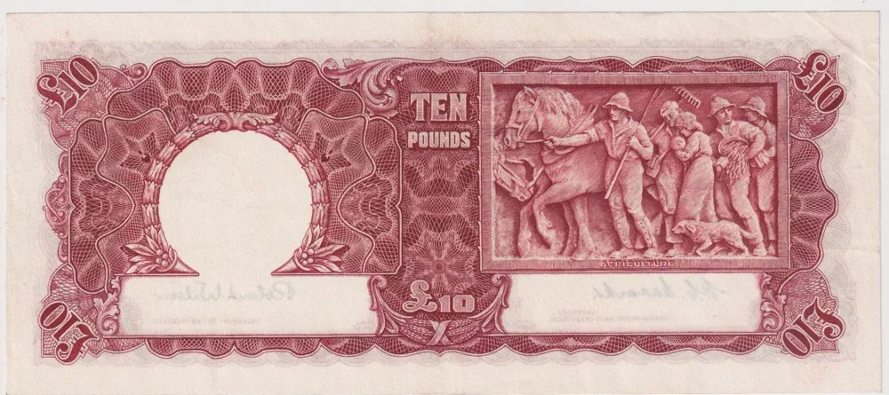 1952 Ten Pound Coombs/Wilson R61 about EF