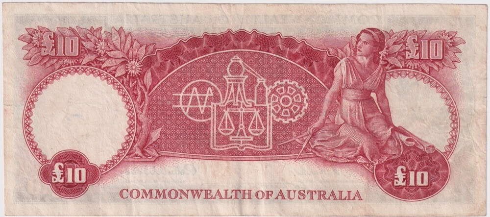 1954 Ten Pound Coombs/Wilson R62 good VF