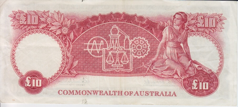 1960 Ten Pound Coombs/Wilson R63 about EF