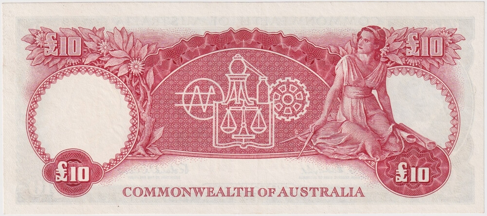 1960 Ten Pound Coombs/Wilson R63 good EF