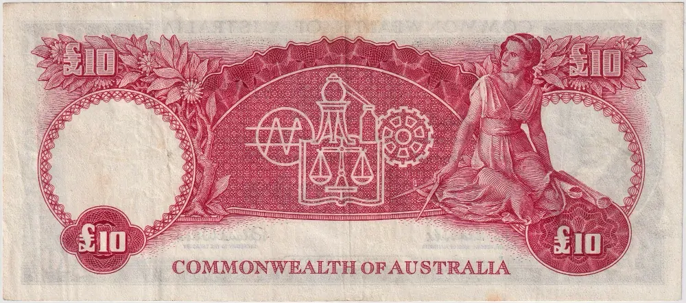 1960 Ten Pound Coombs/Wilson R63 good VF