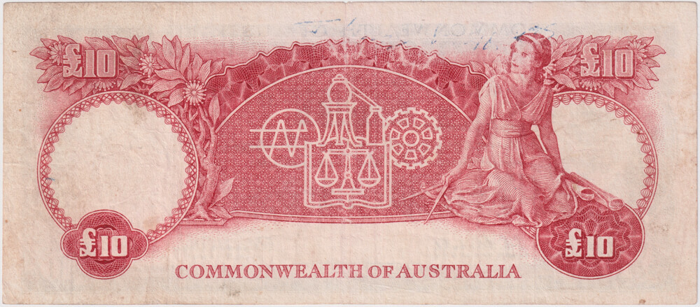 1960 Ten Pound Coombs/Wilson R63 Very Good