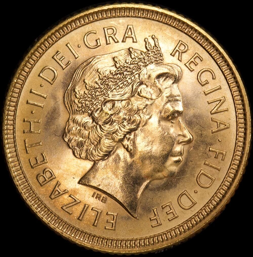 2000 Gold Half Sovereign Elizabeth II S# SB4 PCGS MS63 product image