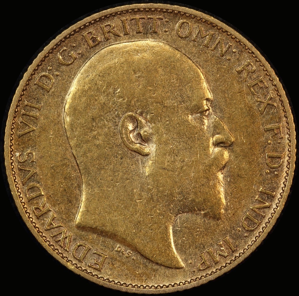 1904 Perth Edward VII Half Sovereign good Fine